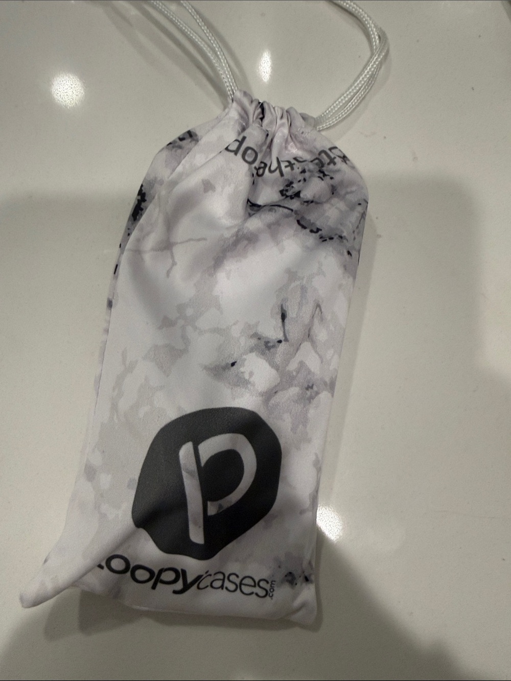 Loopy Case for iPhone 12 Pro Max- White Marble - Picture 8 of 10